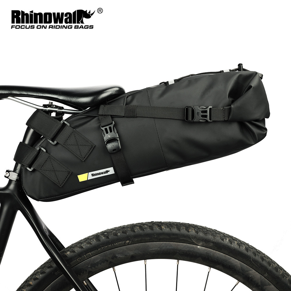 Panniers Waterproof Rear - Rhinowalk bicicleta sela saco à prova
